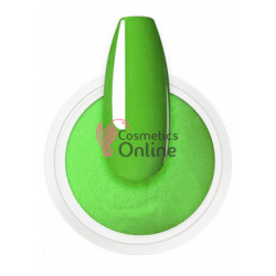 Pudra dipping pentru modelare unghii Oranjolie de 8gr Verde Neon Cod M704